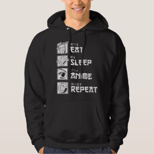 Sudadera Amante Otaku de Anime Japonés Come Duerme Anime Re