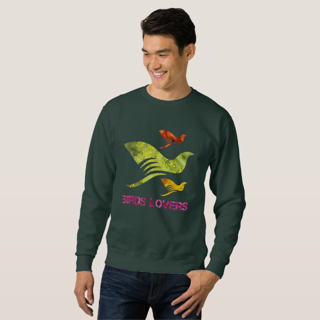 Sudadera Amantes de Birds (Anverso completo)