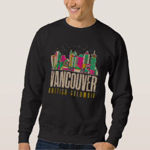 Sudadera Amantes de Canadá Vancouver Columbia Británica