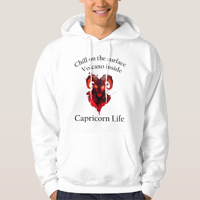 Sudadera Amantes de Capricorn Vibes (Anverso)