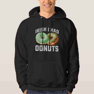 Sudadera Amantes de Donuts Irlandeses Divertido Día de San 