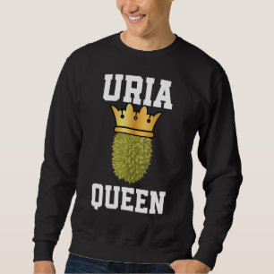 Sudadera Amantes De Frutas De La Reina Duriana Divertida Pa