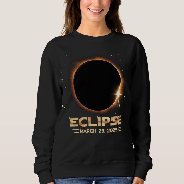 Sudadera Amantes de la astronomía de Guay Eclipse 2025 (Anverso)