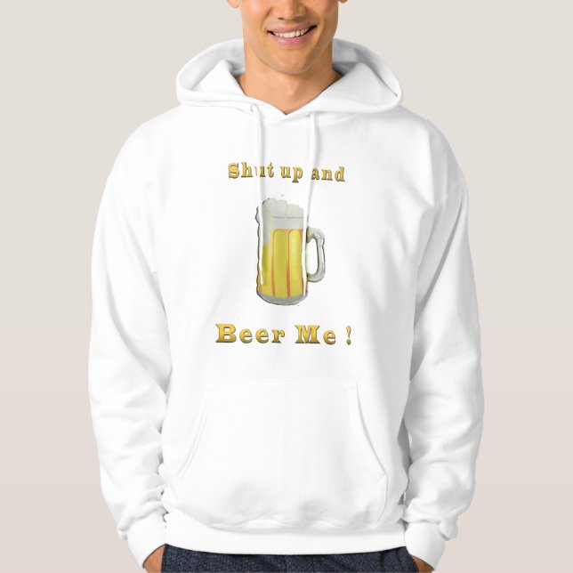 Sudadera Amantes de la cerveza (Anverso)