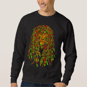 Sudadera Amantes de la Música Reggae León Jamaicano León Ra