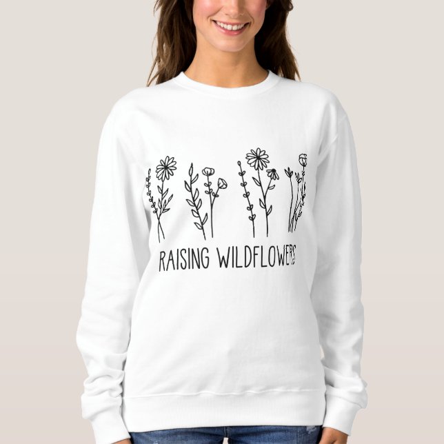 Sudadera Amantes de las flores silvestres (Anverso)