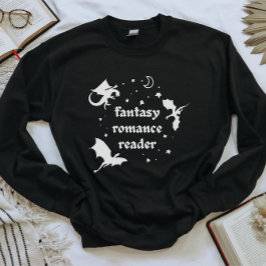Sudadera Amantes de Libros de Fantasía Romántica y Dragones