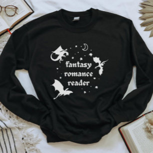 Sudadera Amantes de Libros de Fantasía Romántica y Dragones
