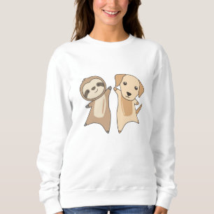 Sudadera Amantes De Los Animales De Labrador Para Niños