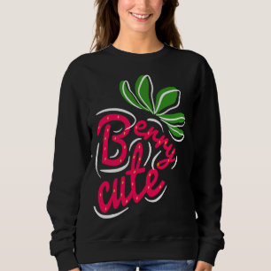Sudadera Amantes de los Frutos de Fresa Cuta de Berry