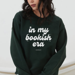 Sudadera Amantes de los Libros Personalizables Retro En Mi 