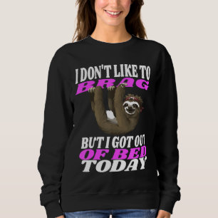 Sudadera Amantes de los Perezosos Humor Divertido y Sarcást