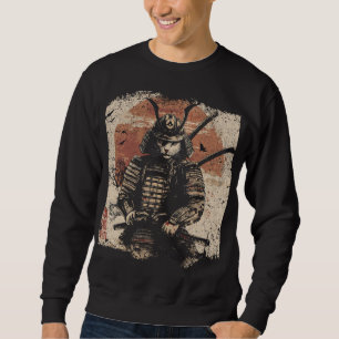 Sudadera Amantes del arte gatuno de Samurai
