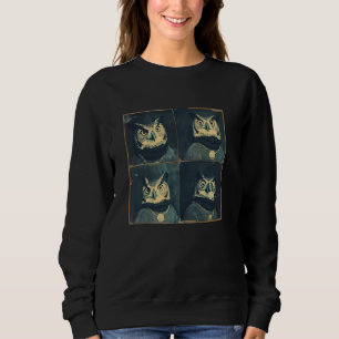 Sudadera Amantes del búho divertido