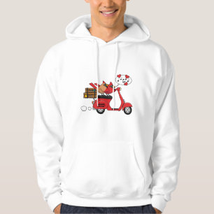 Sudadera Amantes del Cardenal Rojo en Scooter