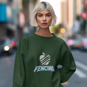 Sudadera Amantes del deporte de las esgrimas