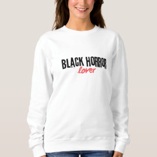 Sudadera Amantes del libro Black Horror Lover