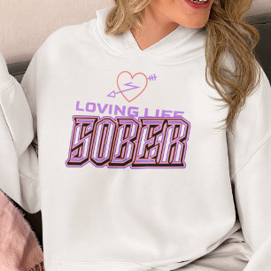 Sudadera Amar a la vida sobria