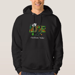 Sudadera Amar a los trabajadores de la salud St.Patrick's D