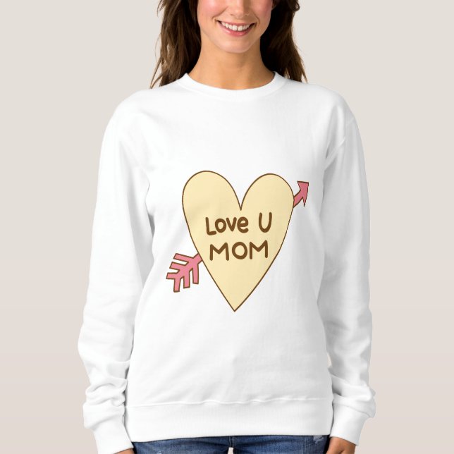 Sudadera Amar a mamá (Anverso)