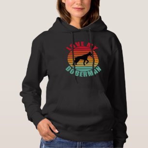 Sudadera Amar a mi doberman