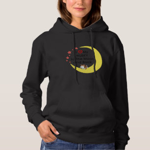 Sudadera Amar A Mi Husky A La Luna Y A La Espalda