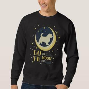Sudadera Amar A Norfolk Terrier Dog A La Luna