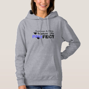 Sudadera Amar a un perro hace que la vida sea un regalo par