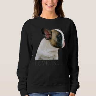 Sudadera Amar al Bulldog francés Frenchie Mom Dad Dog Pe