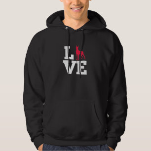 Sudadera Amar al gran perro danés amante mamá de perro