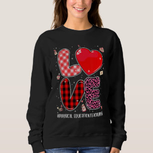 Sudadera Amar al profesor de educación física Leopard Buffa
