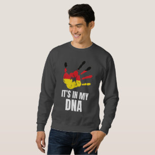 Sudadera Amar Alemania Orgullo alemán en mi familia de ADN