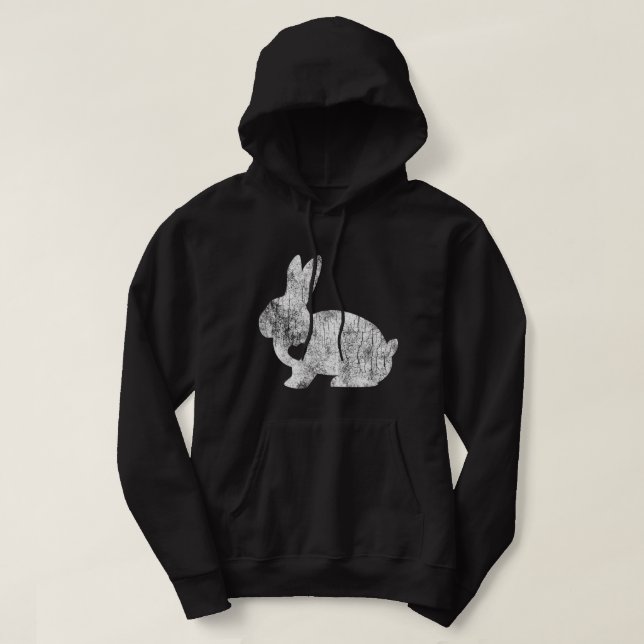 Sudadera Amar conejo conejo amante Mascota animal propietar (Diseño del anverso)