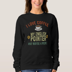 Sudadera Amar Dueño De Perro Café Caffeina Capuchino Inglés