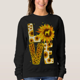 Sudadera Amar El Girasol Rottweiler Para Los Amantes Del Pe