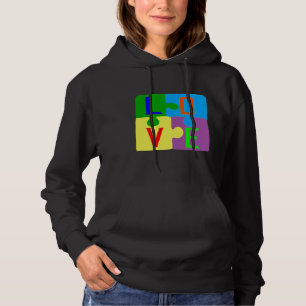 Sudadera Amar la conciencia del autismo