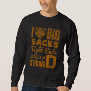Sudadera Amar Los Grandes Sacos Finales Estrechos Y El Fuer