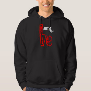 Sudadera Amar Massachusetts En Cartas De Bloque