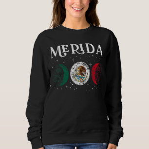 Sudadera Amar Mérida México Vacaciones Bandera de México 1