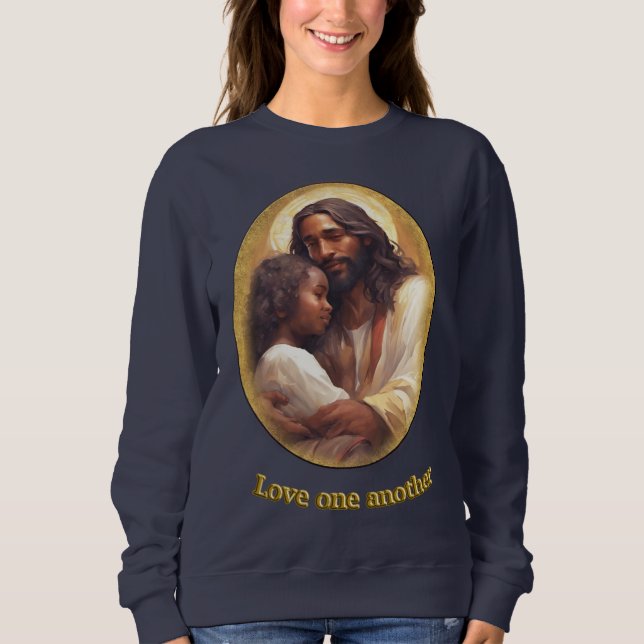 Sudadera Amar unos a otros (Anverso)