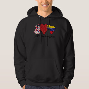 Sudadera Amar Venezuela Orgullosa Bandera Venezolana Ro