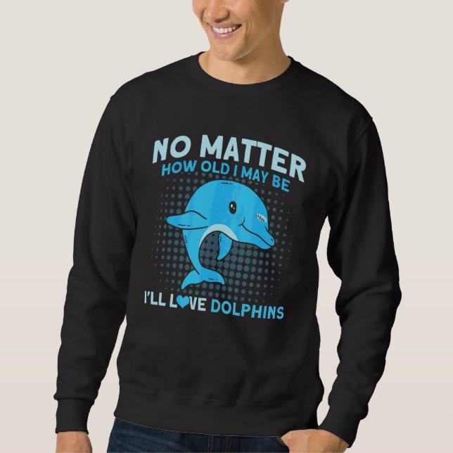 Sudadera Amaré delfines animal delfín (Anverso)