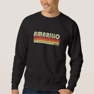 Sudadera AMARILLO TX TEXAS Funny City Home Roots Regalo Ret