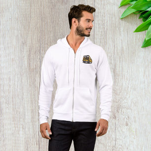 Sudadera Amarillo vintage del autobús escolar retro