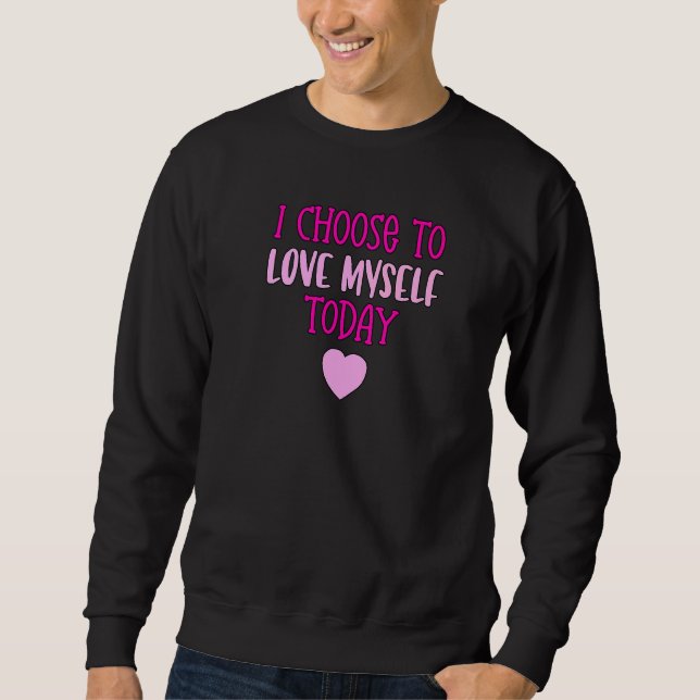 Sudadera Ámate a ti misma Coaching de vida Amor propio Chic (Anverso)