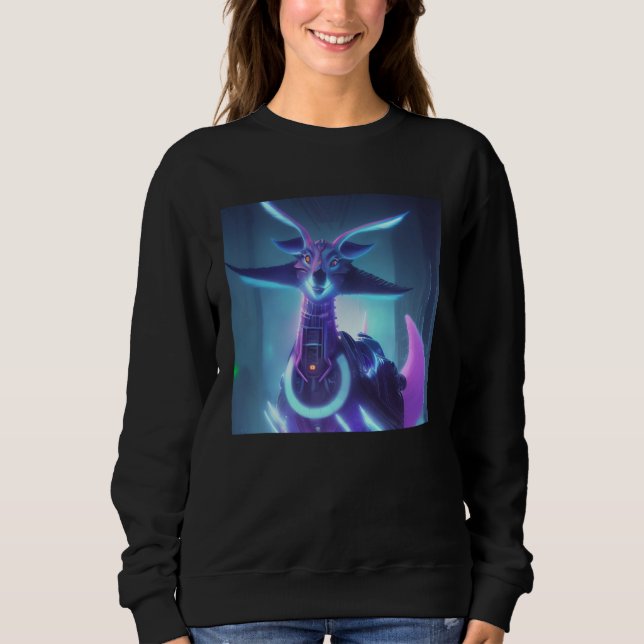 Sudadera Amazing Awesome Dinosaur Creature Fantasy Wonder M (Anverso)