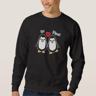 Sudadera Amazing valentine heart short pinguins Be mine