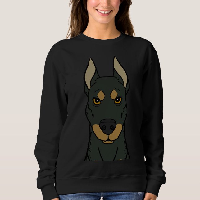 Sudadera Ambar Eyes Doberman (Anverso)