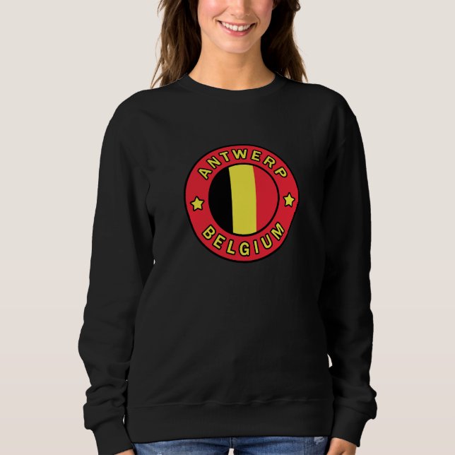 Sudadera Amberes Bélgica (Anverso)