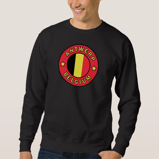 Sudadera Amberes Bélgica (Anverso)